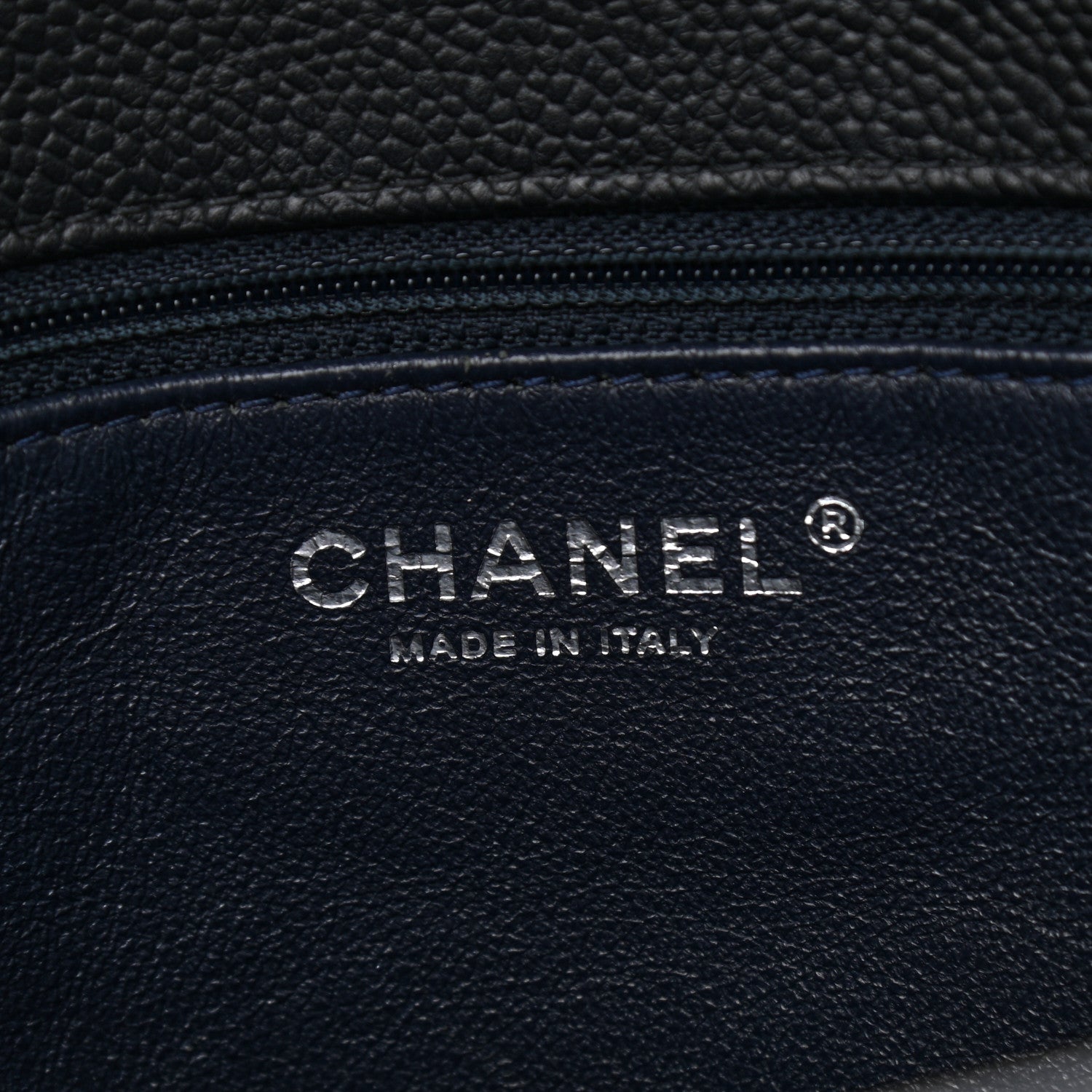 Chanel Caviar Lambskin Quilted Large Coco Break Shopping Bag Black 7 of 13