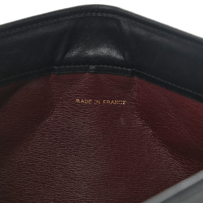 Chanel Lambskin Quilted CC Large Clutch Black 7 of 11