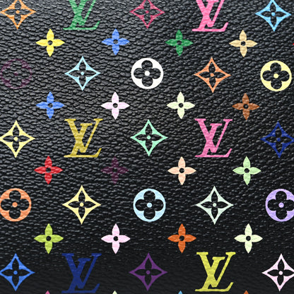 Louis Vuitton Monogram Multicolor Cosmetic Pouch Black Grenade 7 of 9