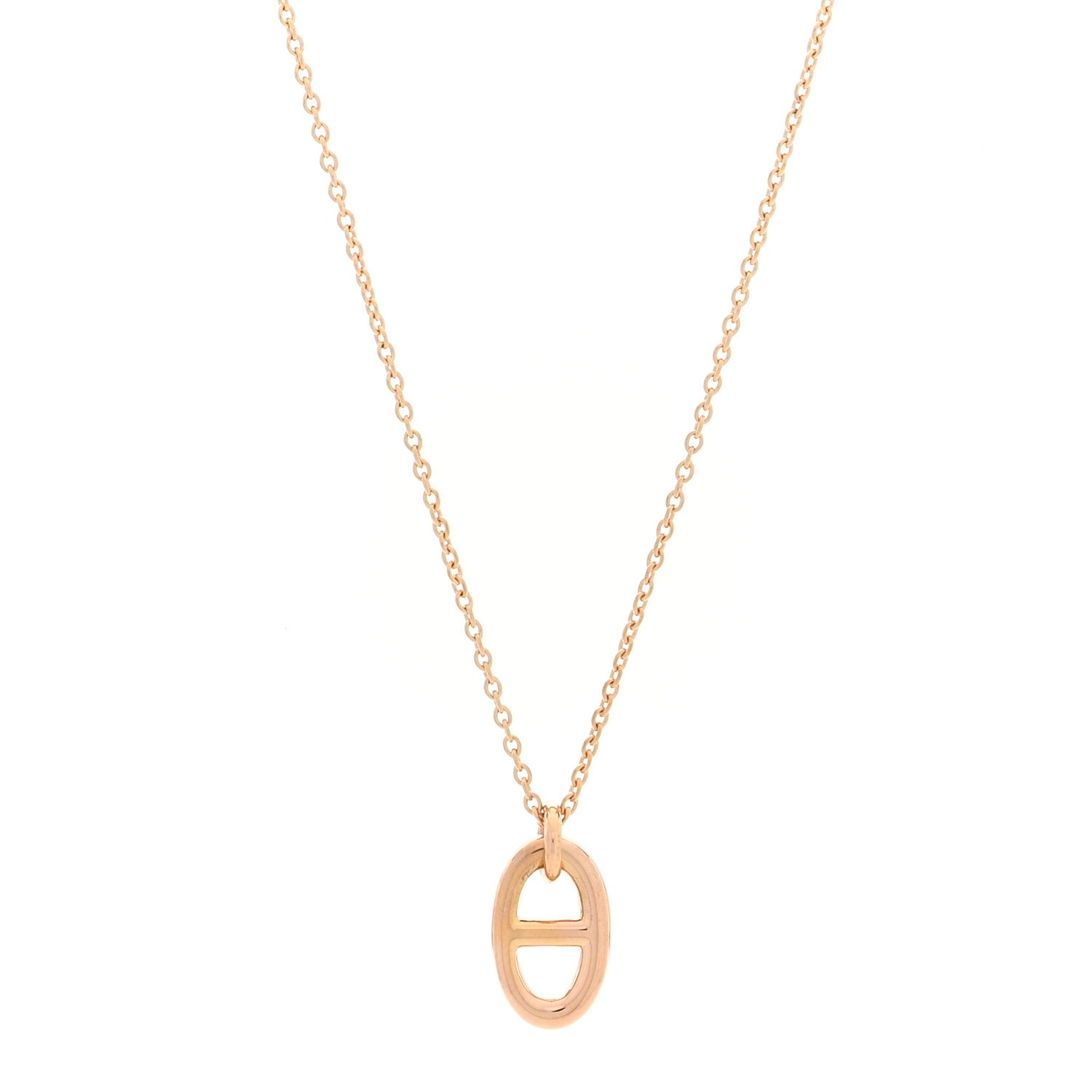 Hermes 18K Rose Gold PM Farandole Pendant Necklace 1 of 6