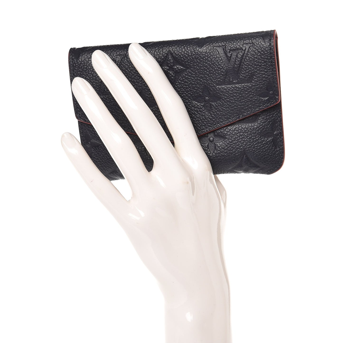 Empreinte Key Pouch Marine Rouge