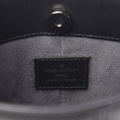 Louis Vuitton Epi Demi Lune Pochette Black 5 of 8