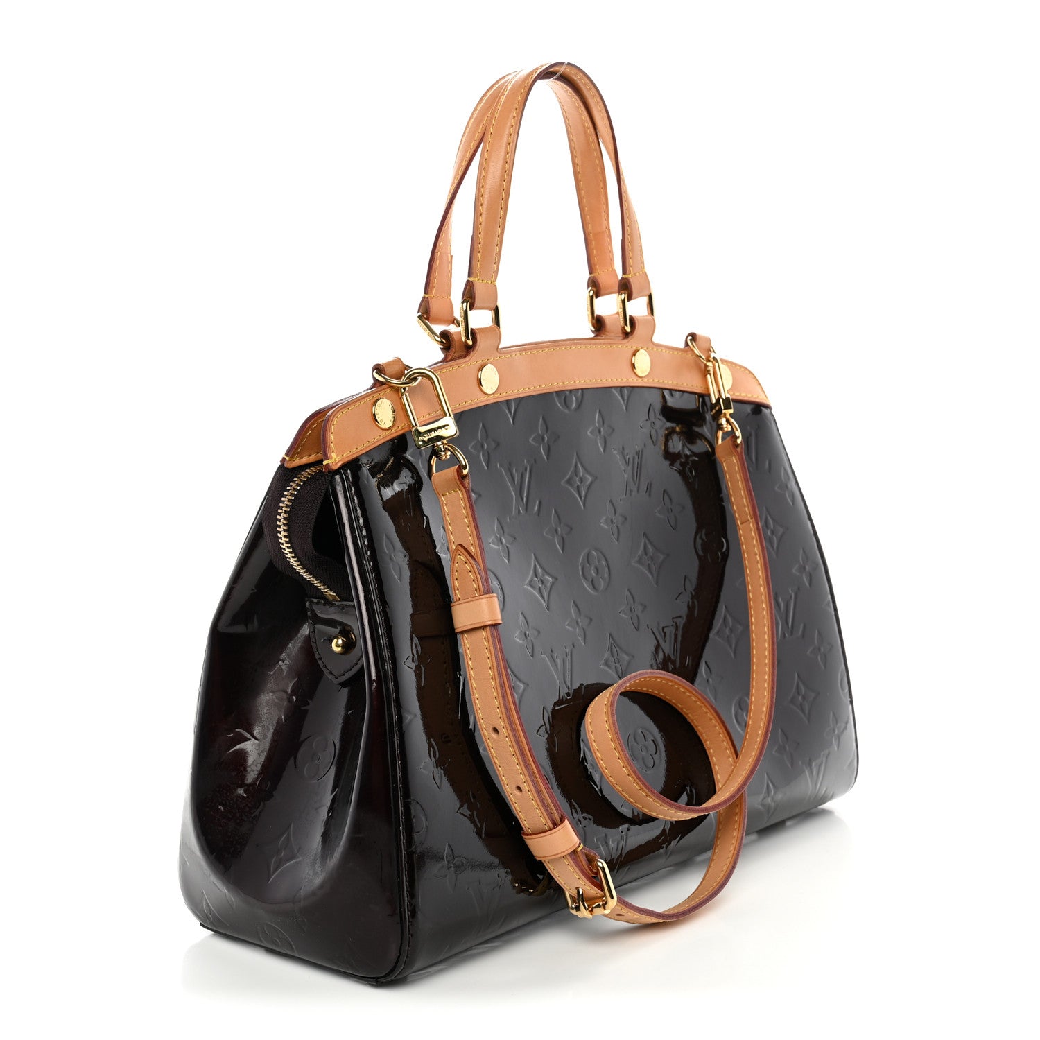 Louis Vuitton Vernis Brea MM Amarante 3 of 10