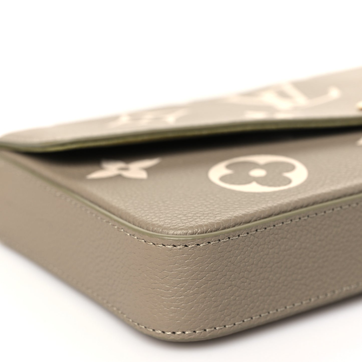 Empreinte Monogram Giant Felicie Pochette Khaki Cream