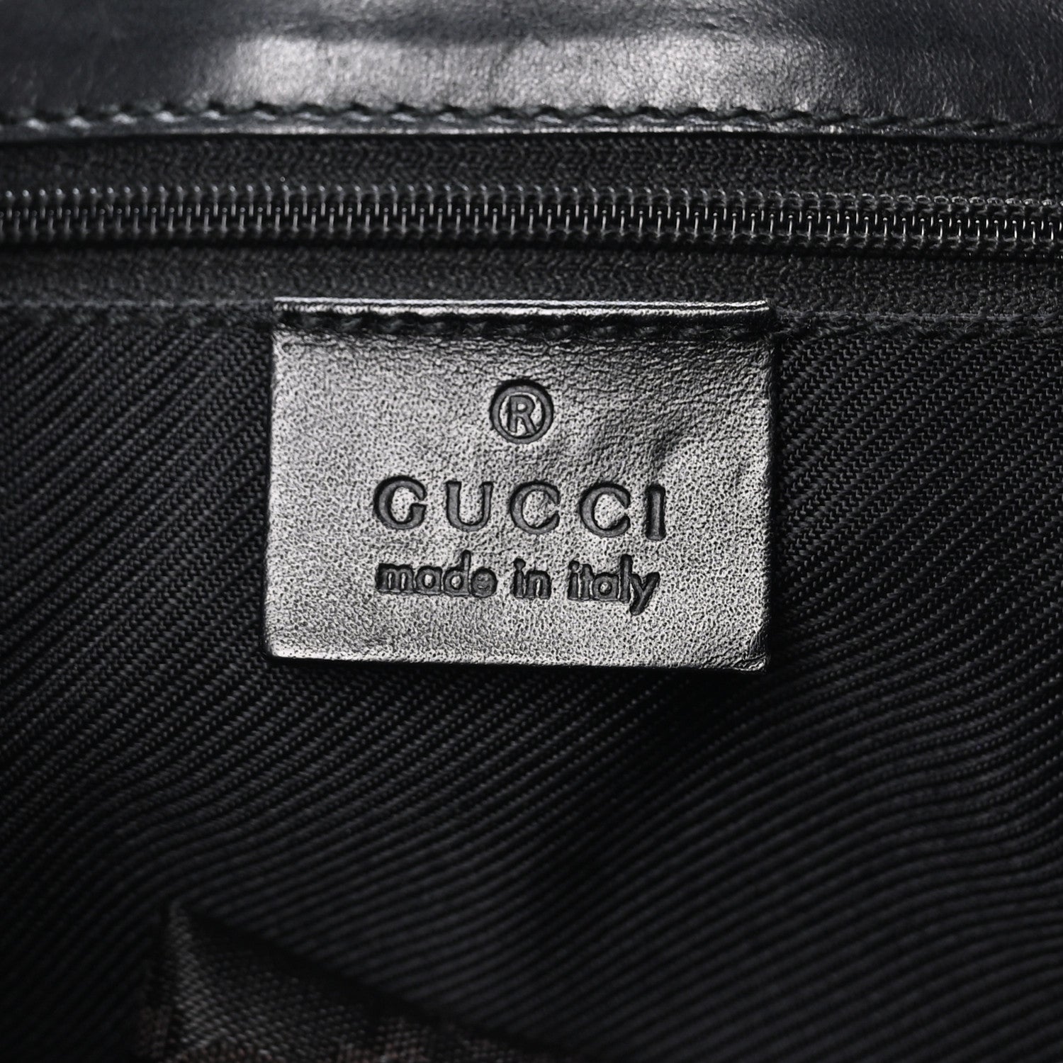 Gucci Monogram Jackie Shoulder Bag Black 6 of 11
