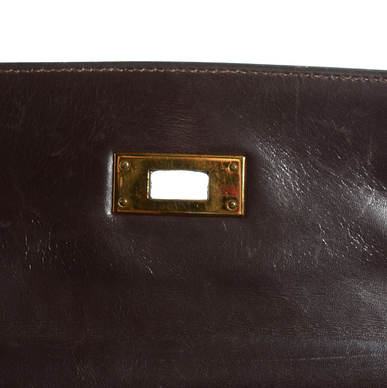 Hermes Box Kelly Sellier 32 Chocolate 8 of 22