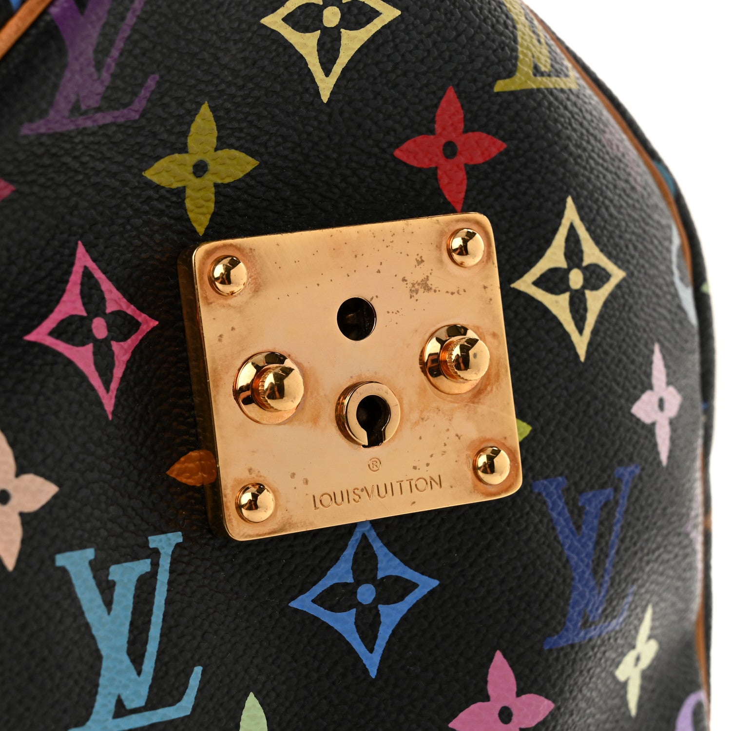 Louis Vuitton Monogram Multicolor Speedy 30 Black 15 of 15