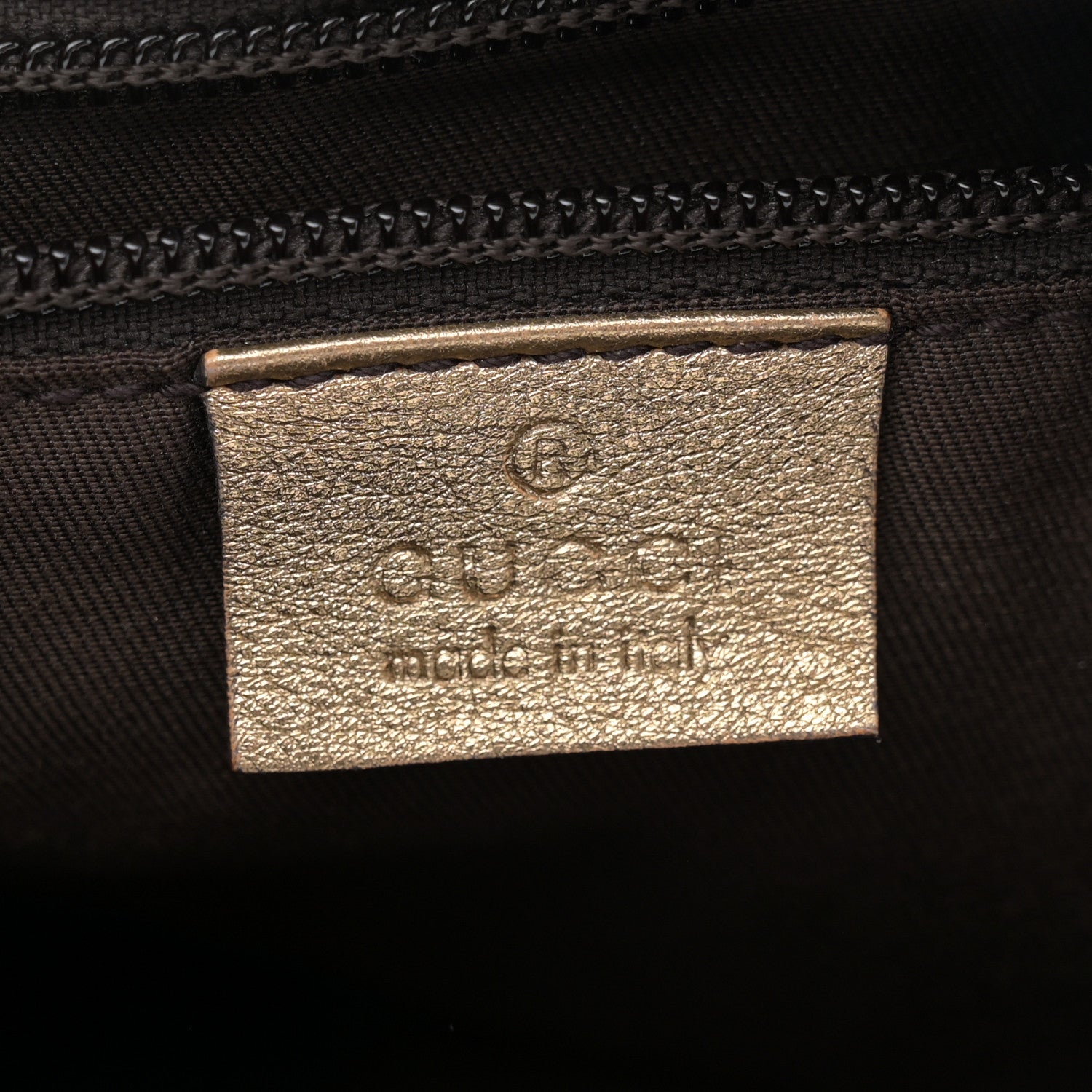Gucci Monogram Web Medium Half Moon Hobo Gold Pink 6 of 10