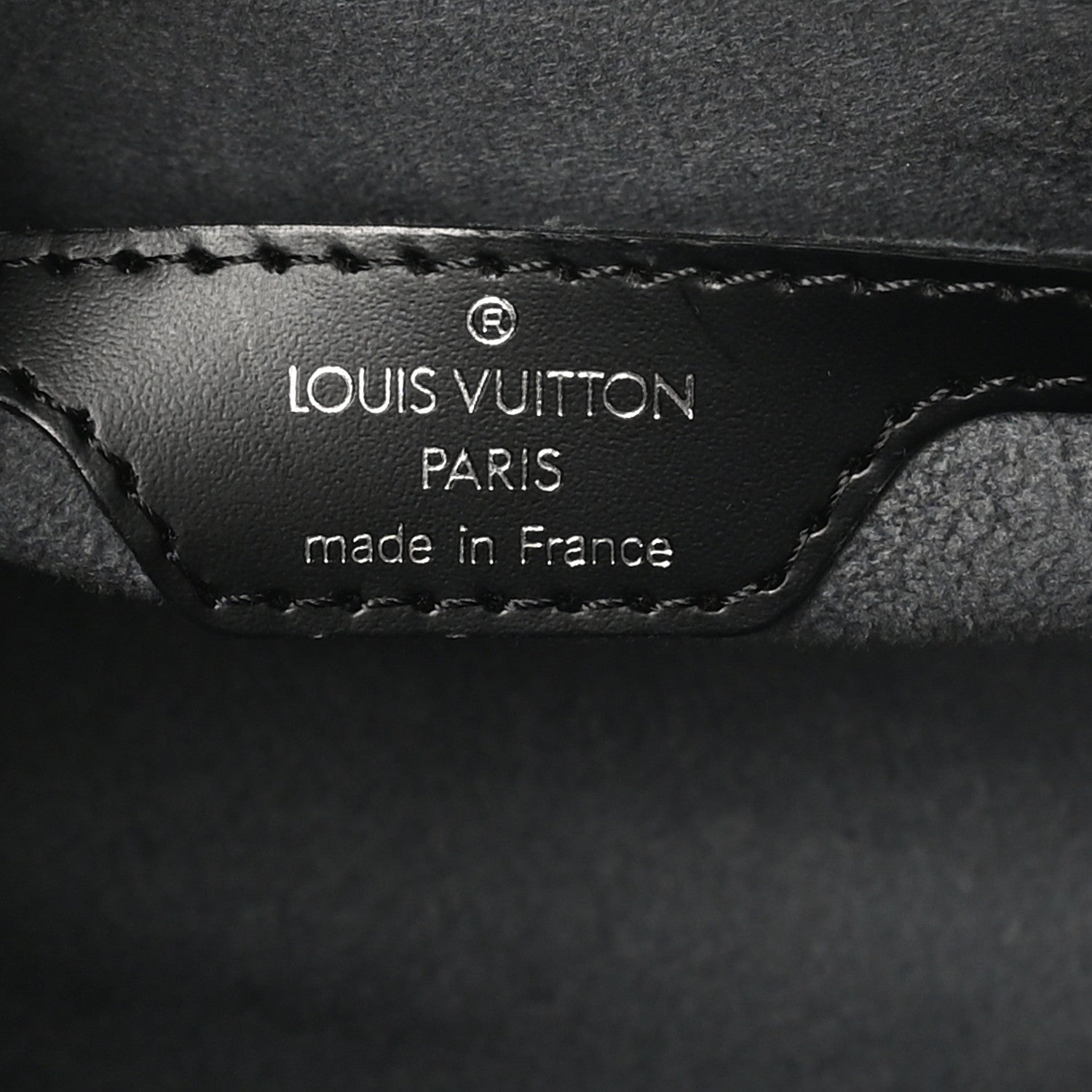Louis Vuitton Epi Soufflot Black 7 of 11