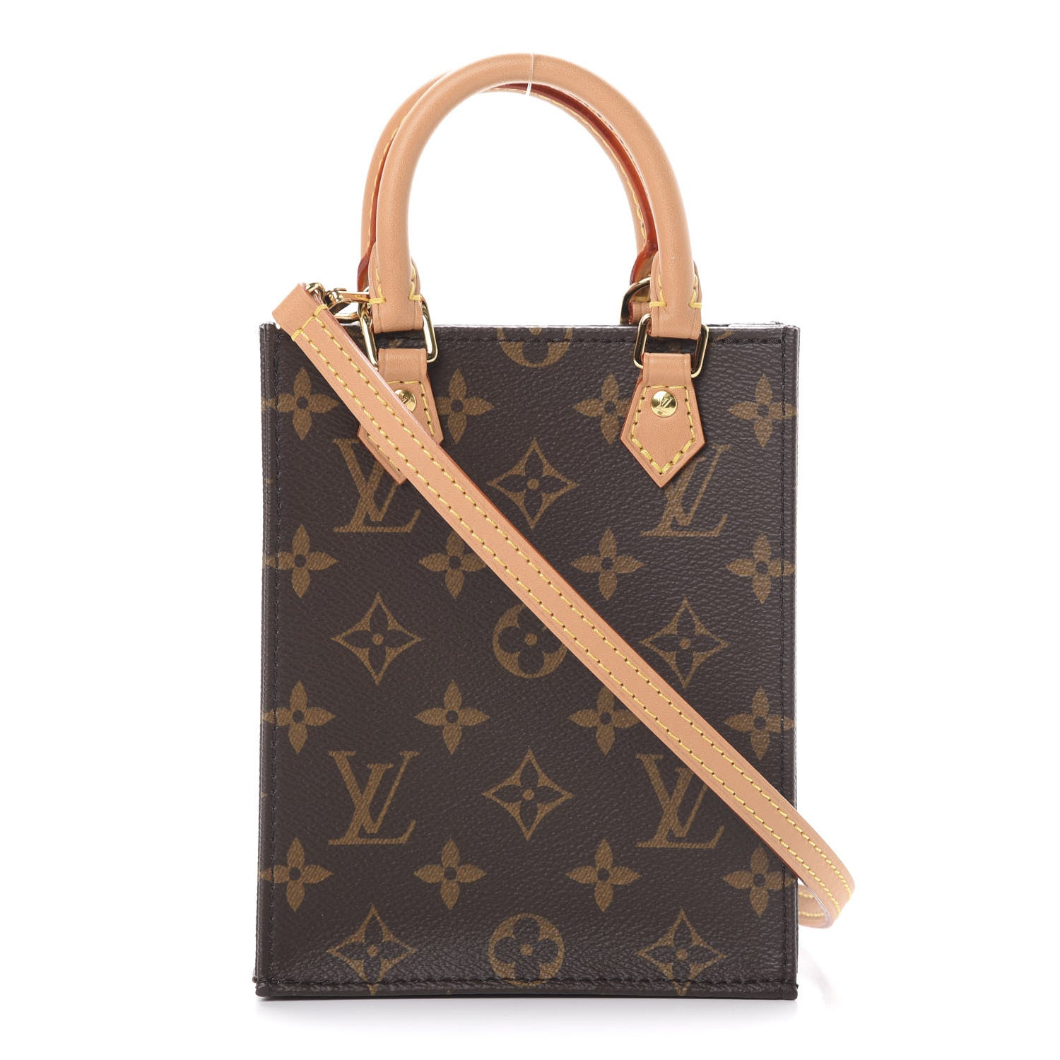 Louis Vuitton Monogram Petit Sac Plat 1 of 9