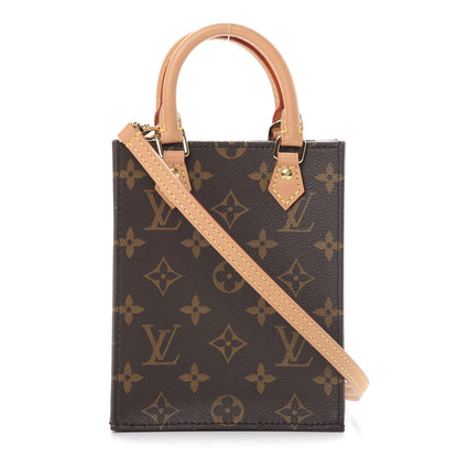 Louis Vuitton Monogram Petit Sac Plat 1 of 9