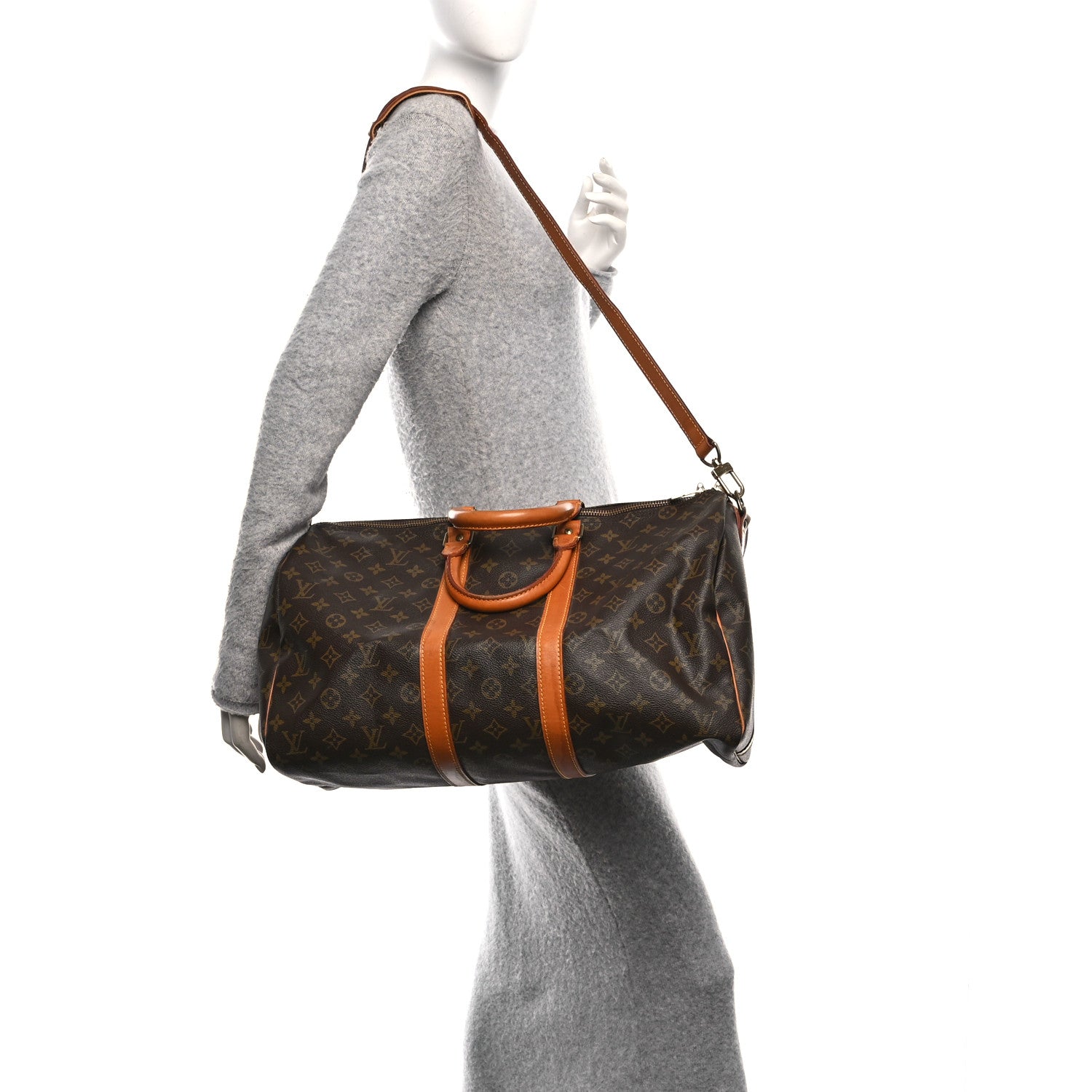 Louis Vuitton Monogram Keepall Bandouliere 45 2 of 10