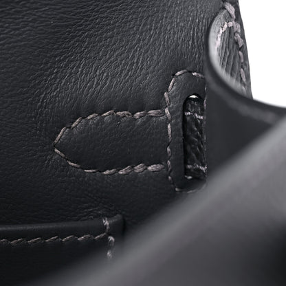 Hermes Epsom Mini Kelly Sellier 20 Graphite 18 of 32