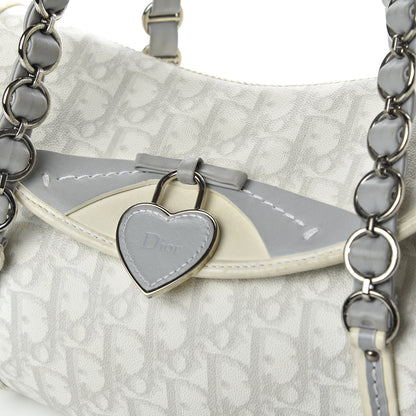 Christian Dior Monogram Romantique Trotter Bag Grey 10 of 11