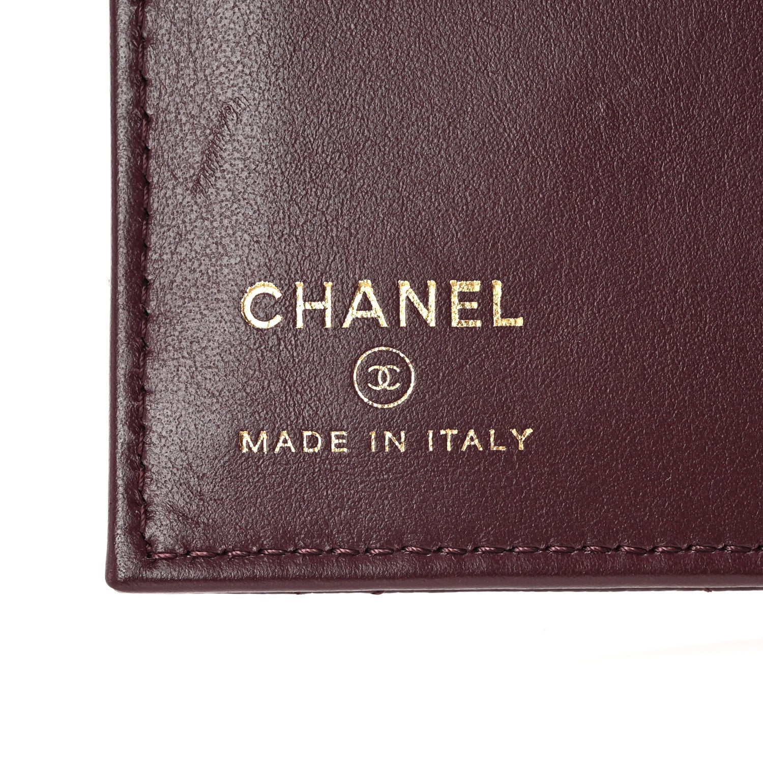 Chanel Caviar Quilted Passport Holder Dark Purple 6 of 11
