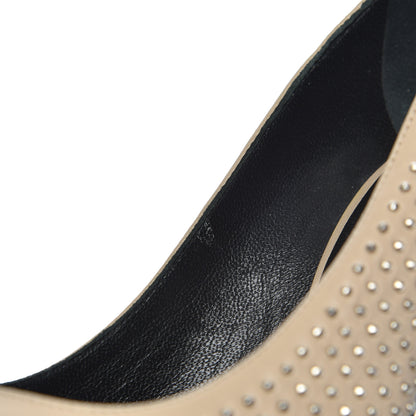 Saint Laurent Calfskin Micro Stud Paris 105 Pumps 36.5 Beige 13 of 14