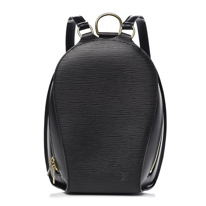 Louis Vuitton Epi Mabillon Backpack Black 1 of 6