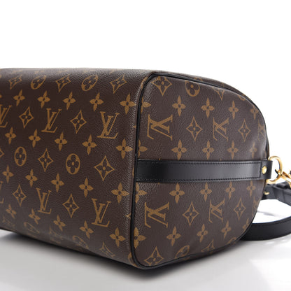 Louis Vuitton Monogram My World Tour Speedy Bandouliere 30 Black 7 of 11