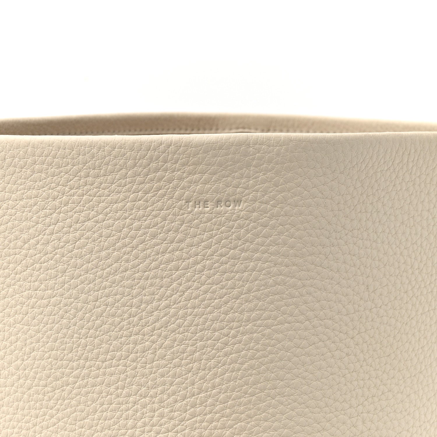 The Row Grained Calfskin Medium N/S Park Tote Ivory 7 of 11