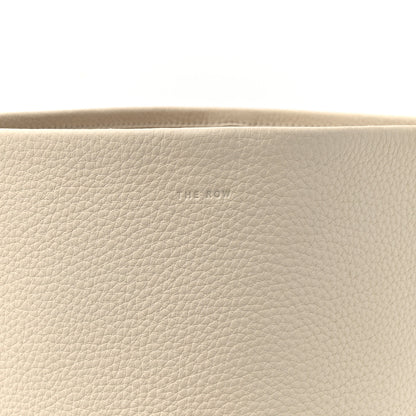 The Row Grained Calfskin Medium N/S Park Tote Ivory 7 of 11