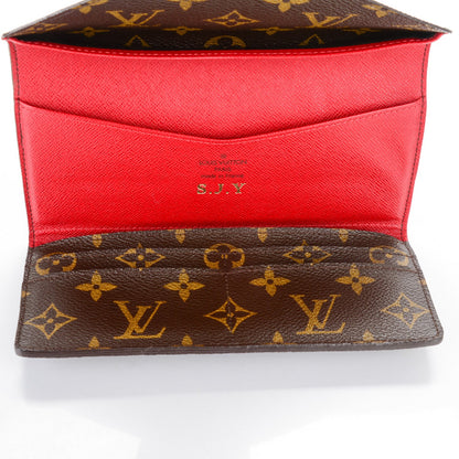 Louis Vuitton Monogram Josephine Wallet Red 6 of 8