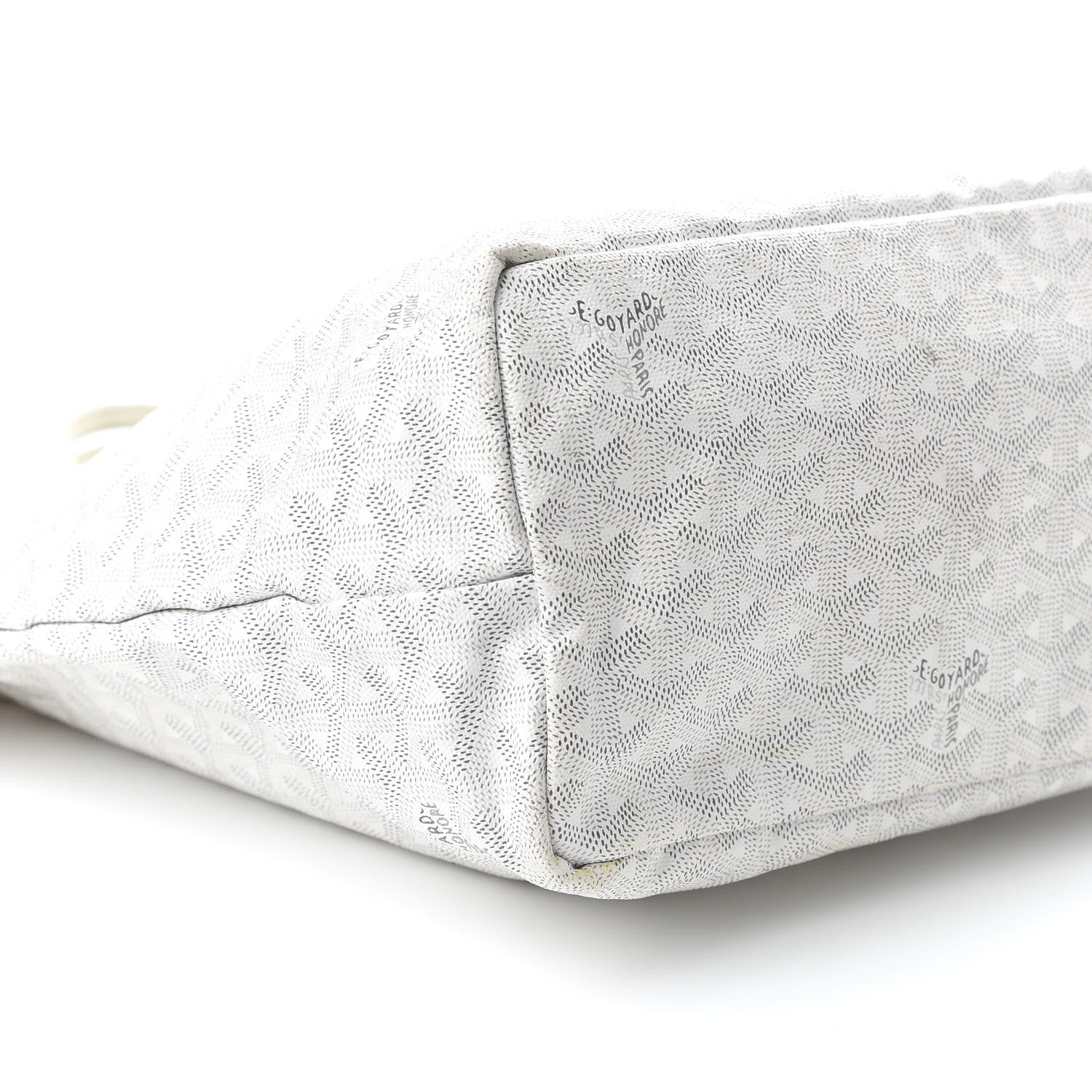 Goyard Goyardine Saint Louis PM White 6 of 9