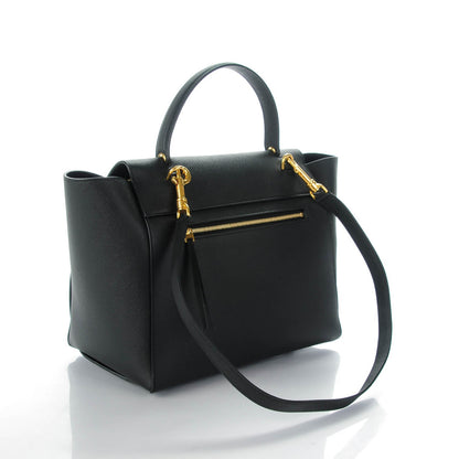 Celine Baby Grained Calfskin Mini Belt Bag Black 3 of 8