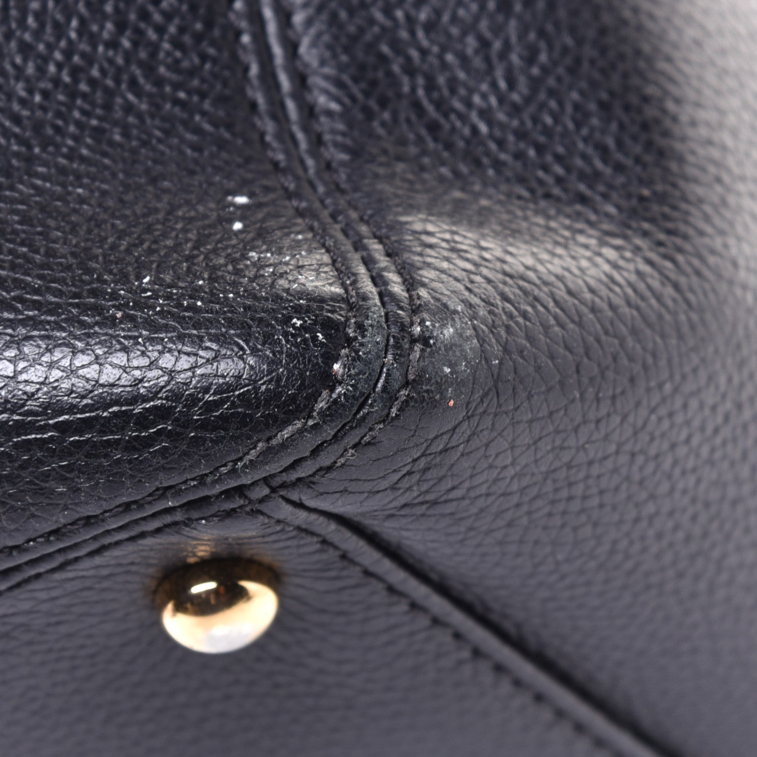 Chanel Calfskin Small Cerf Executive Shopper Tote Black 10 of 10
