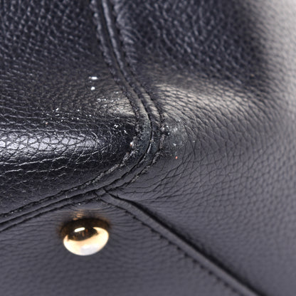 Chanel Calfskin Small Cerf Executive Shopper Tote Black 10 of 10