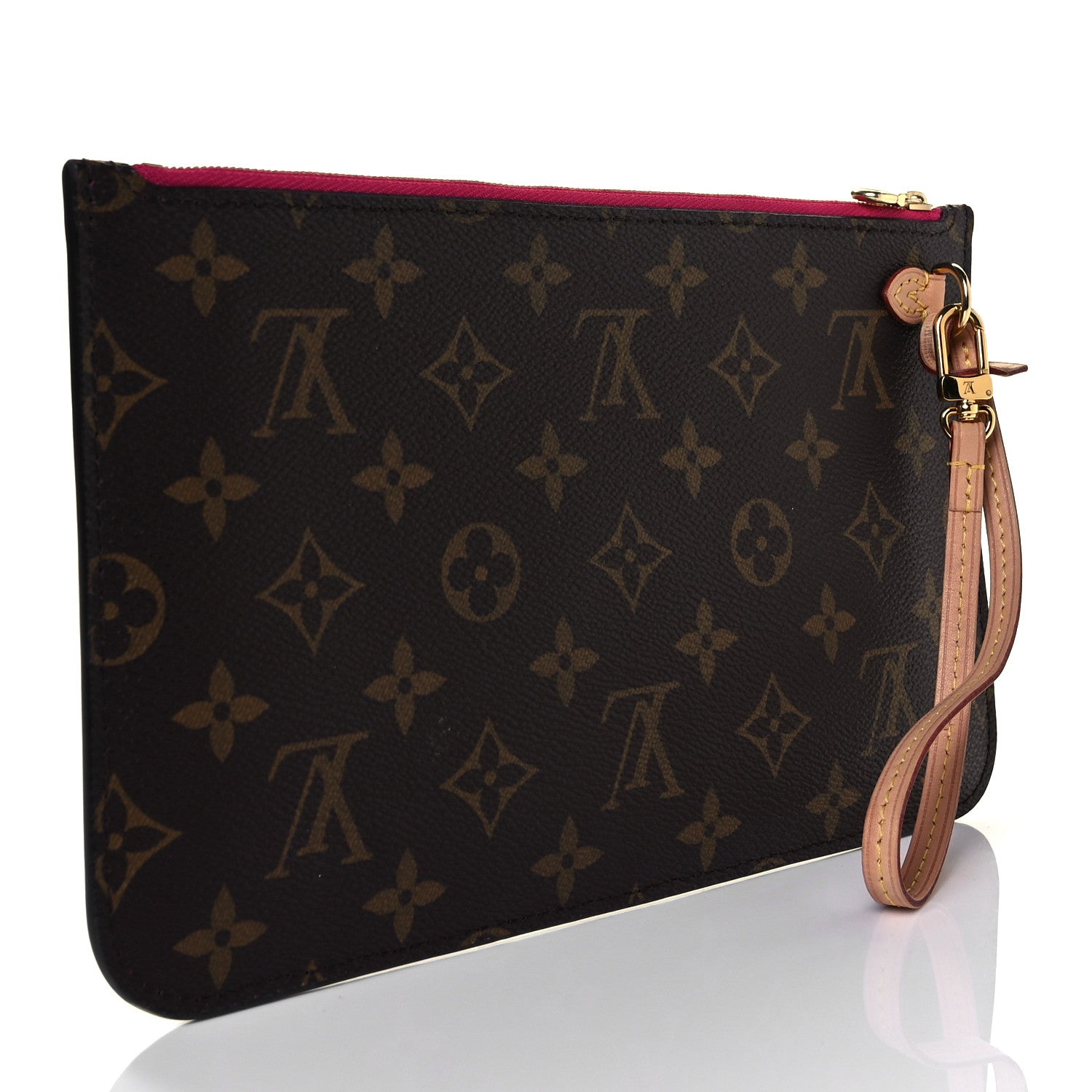 Louis Vuitton Monogram Neverfull MM GM Pochette Pivoine 3 of 8