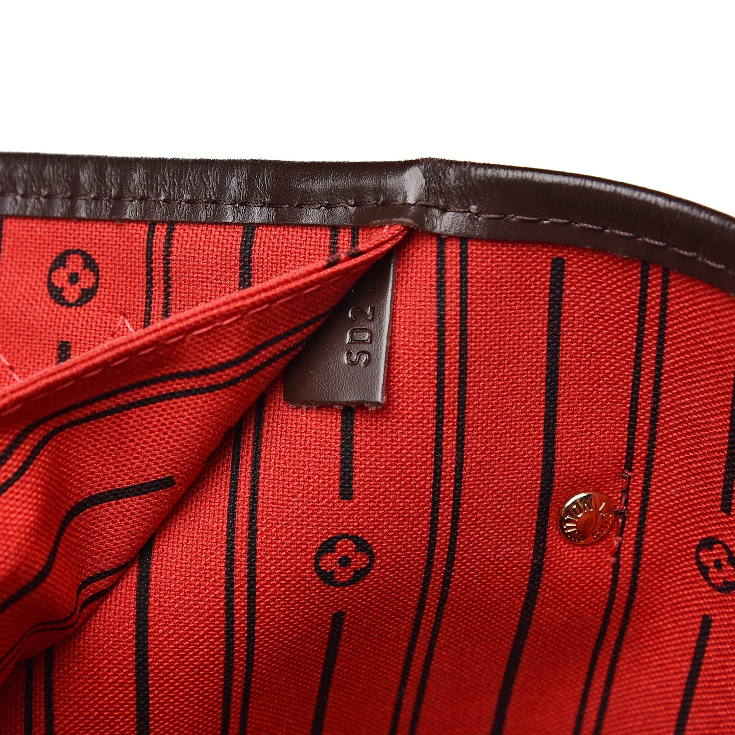 Louis Vuitton Damier Ebene Neverfull MM 7 of 15