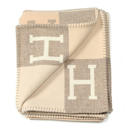 Hermes Wool Cashmere Avalon III Blanket Coco Camomille 2 of 3