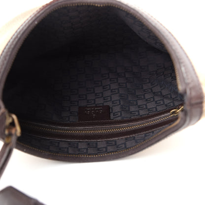 Gucci Canvas Web Hobo Natural Dark Brown 5 of 11