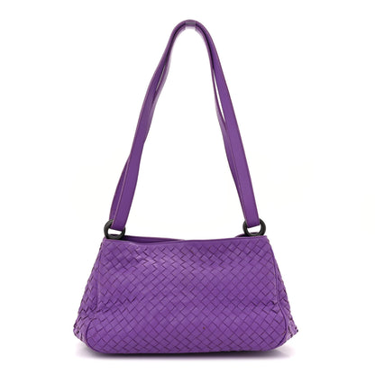 Bottega Veneta Nappa Intrecciato Shoulder Bag Byzantine 1 of 16