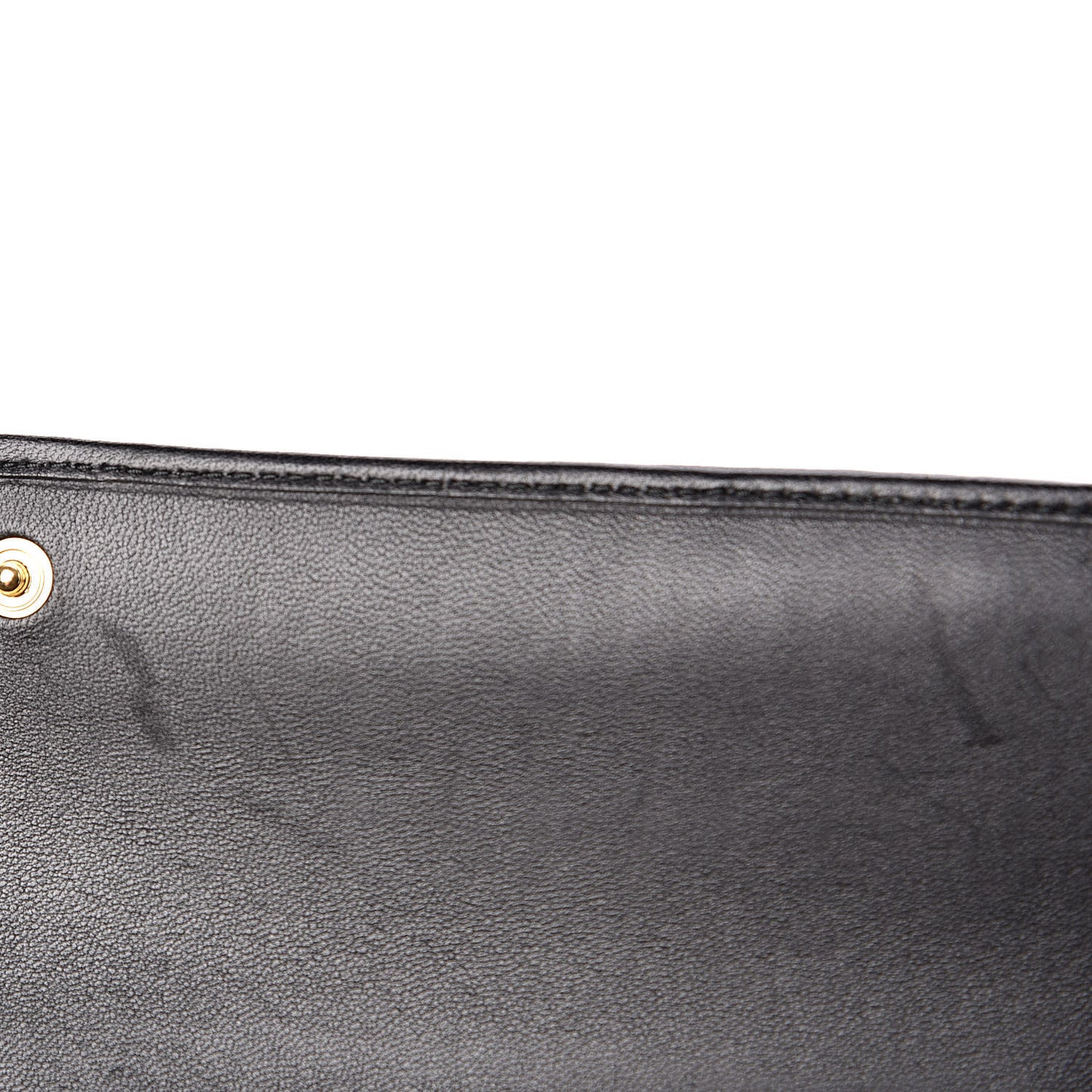 Nappa Matelasse Wallet On Chain Black