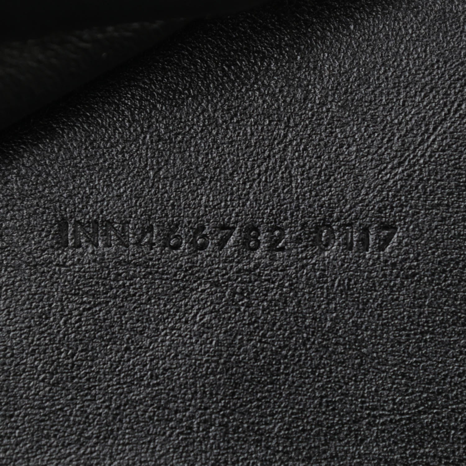 Saint Laurent Grain De Poudre Matelasse Chevron Small Monogram Passport Case Black 6 of 6