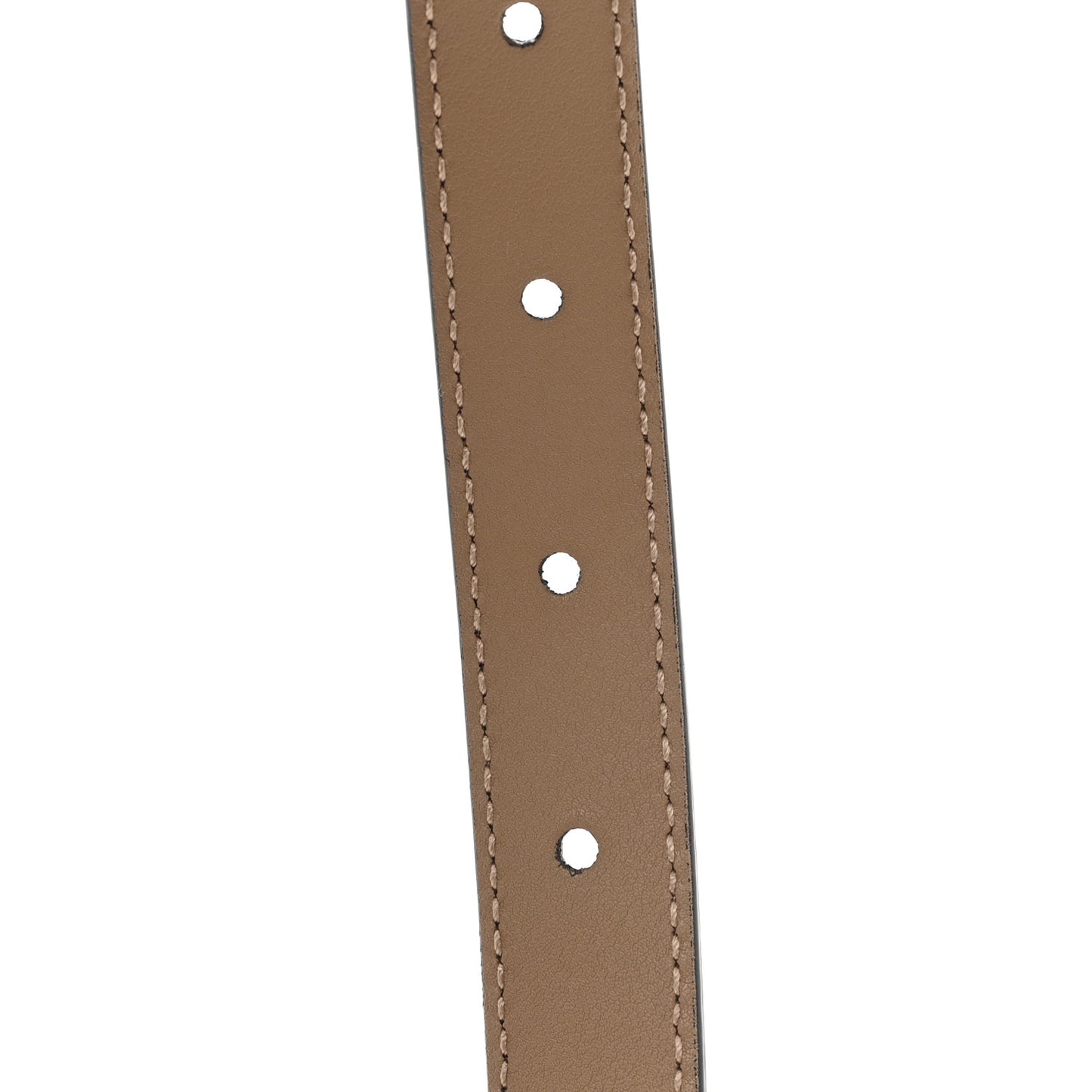 Moon Calfskin Double G 20mm Belt 85 34 Natural Tan