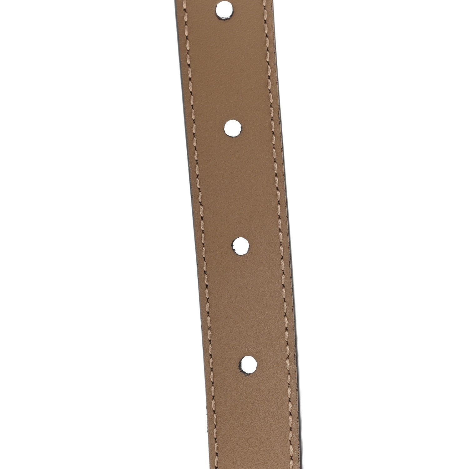 Gucci Moon Calfskin Double G 20mm Belt 85 34 Natural Tan 4 of 4
