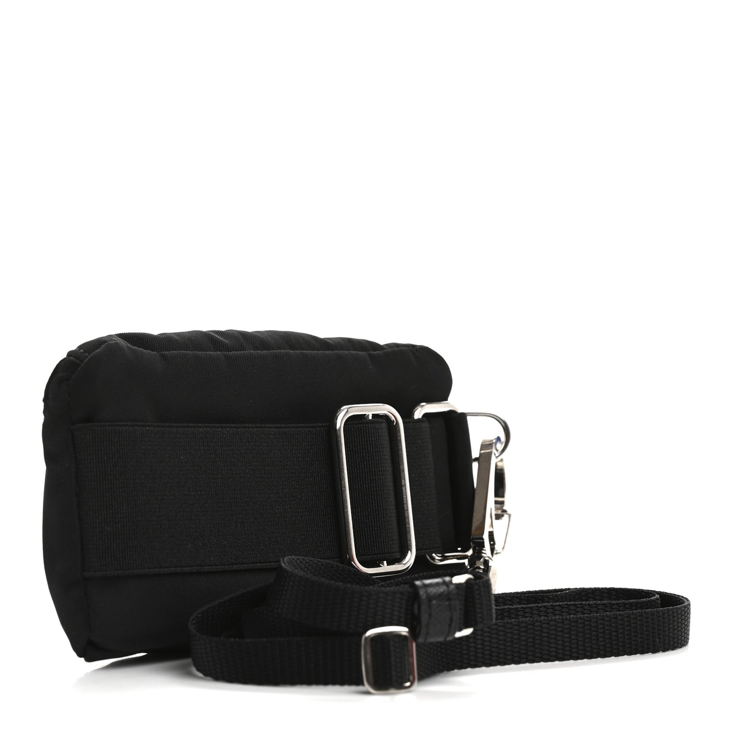 Tessuto Nylon Pouch Black Fiery Red