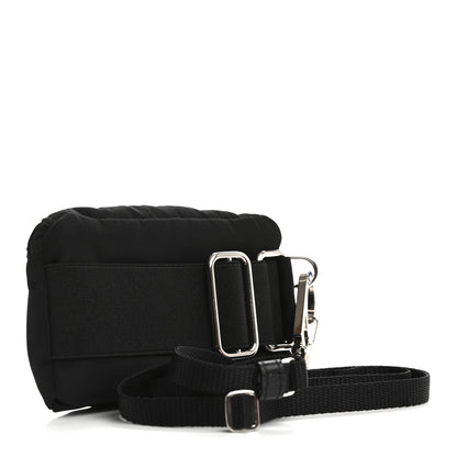 Prada Tessuto Nylon Pouch Black Fiery Red 3 of 11