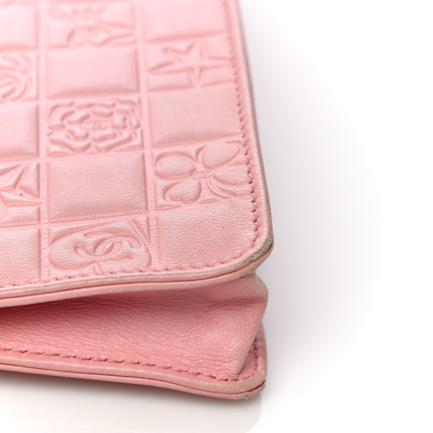 Lambskin Precious Symbols Pochette Pink