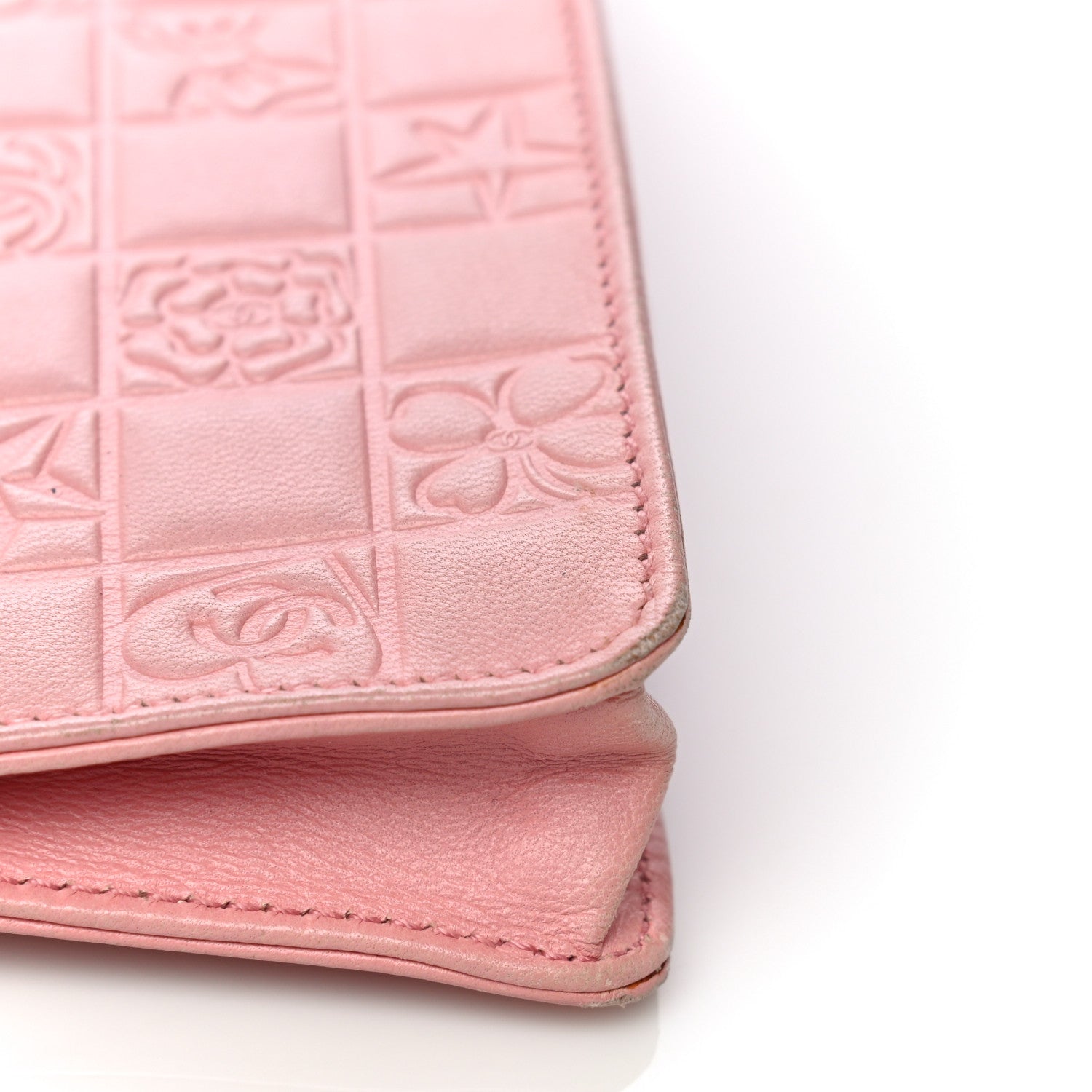 Chanel Lambskin Precious Symbols Pochette Pink 11 of 15