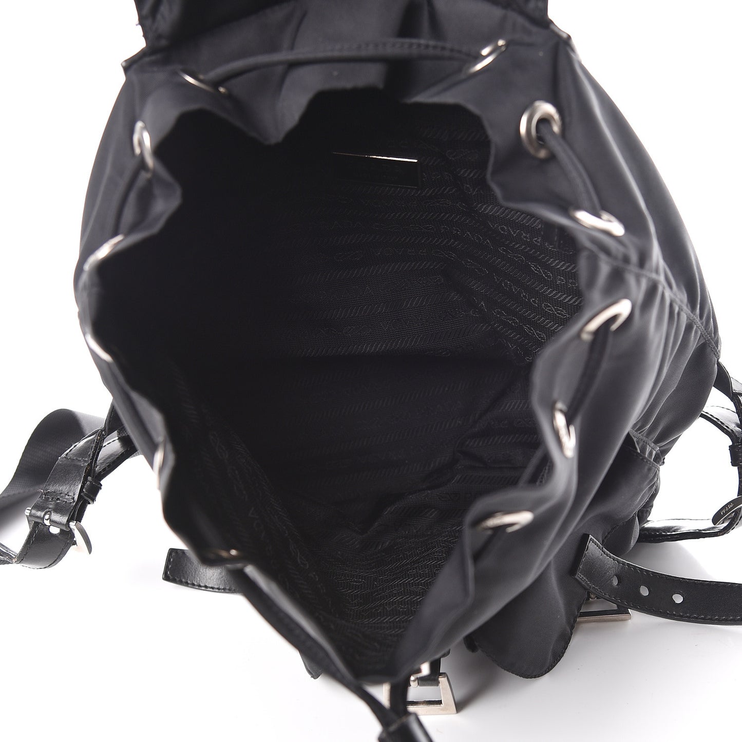 Tessuto Nylon Vela Small Backpack Black