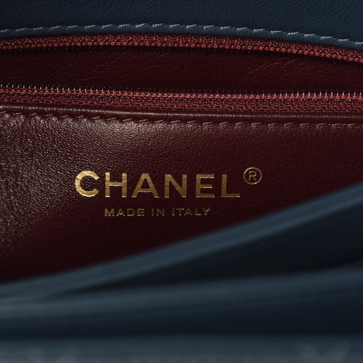 CHANELLambskinQuiltedSmallTrendyCCFlapDualHandleBagBlue