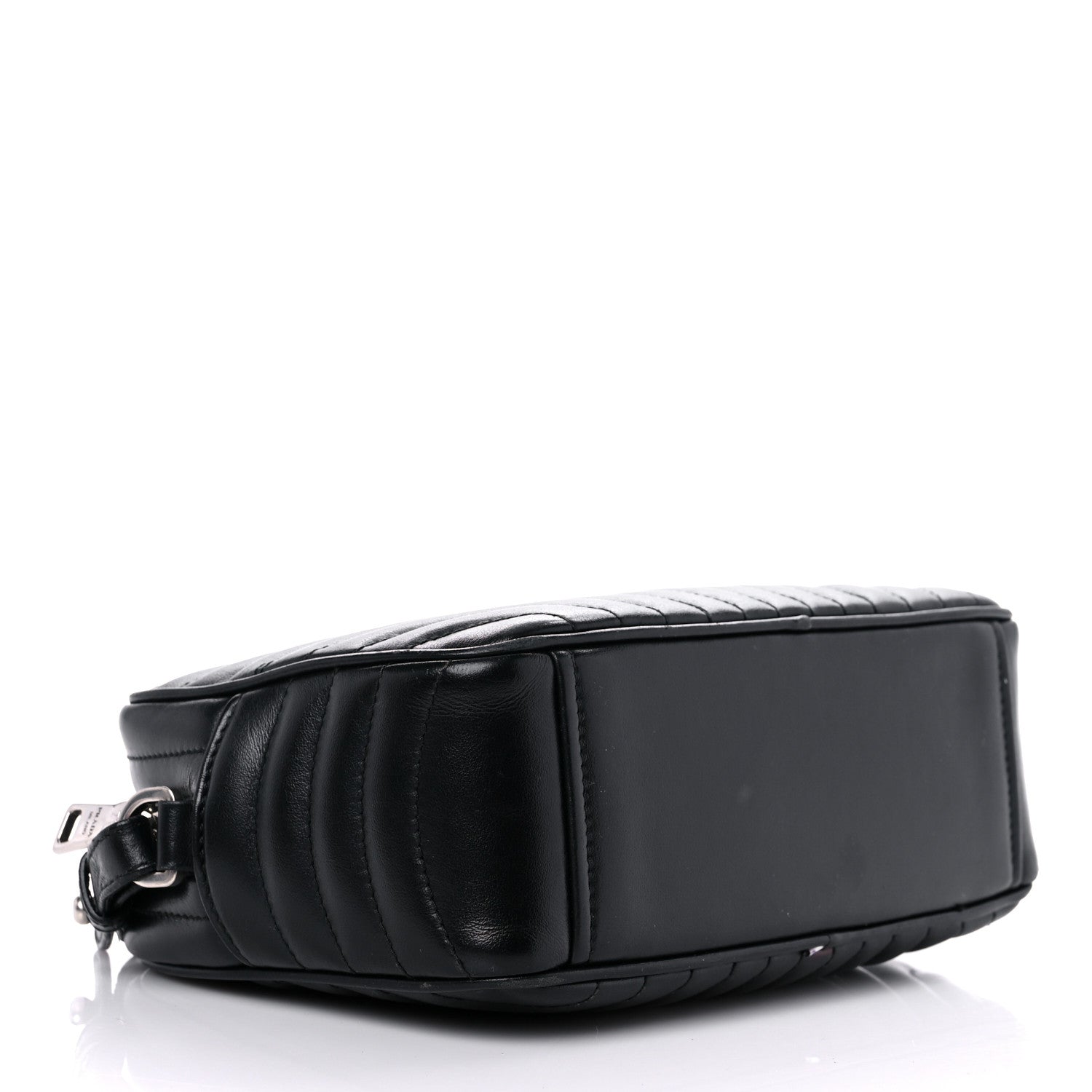 Prada Soft Calfskin Diagramme Crossbody Bag Black 4 of 16