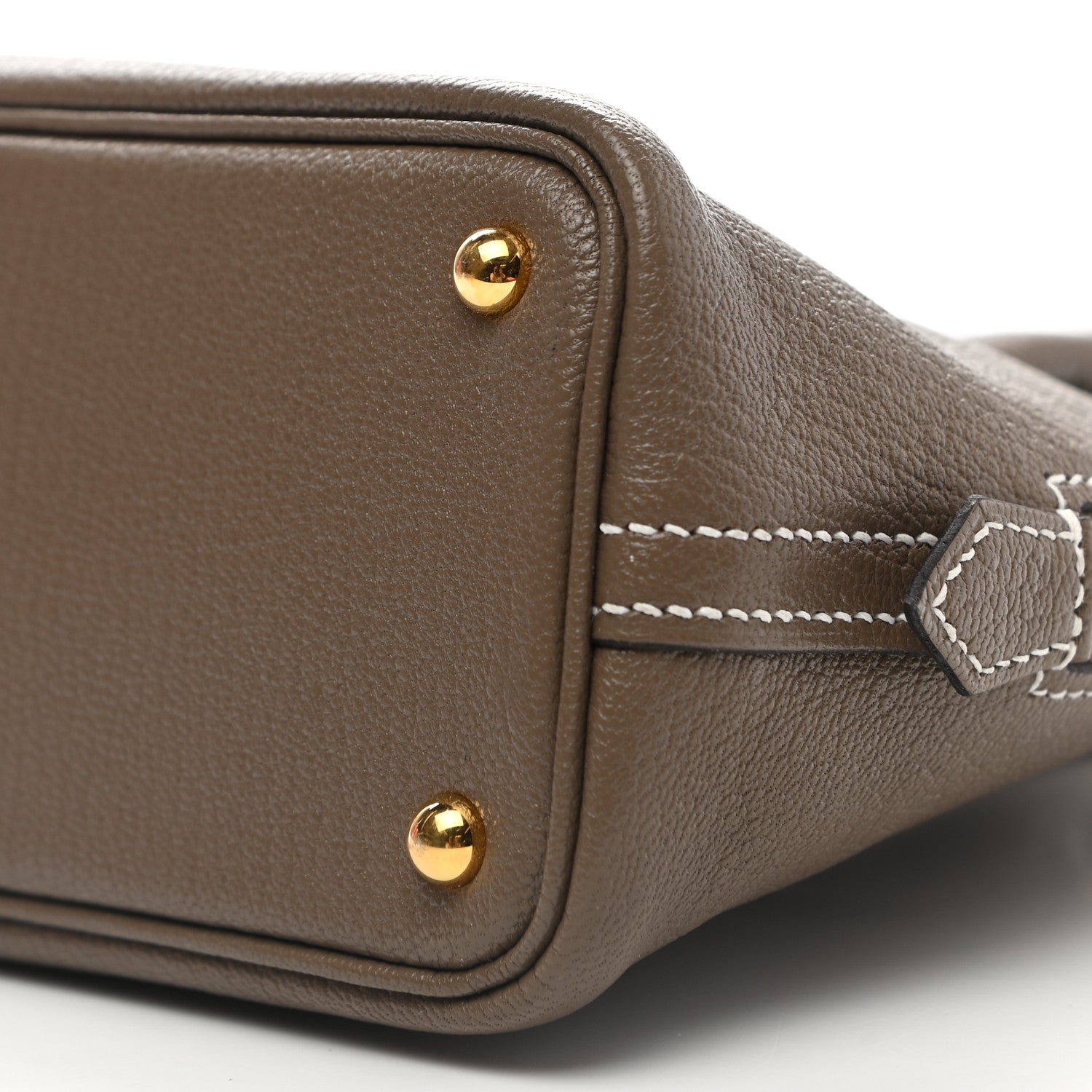 Hermes Chevre Mysore Mini 1923 Bolide Etoupe 10 of 12