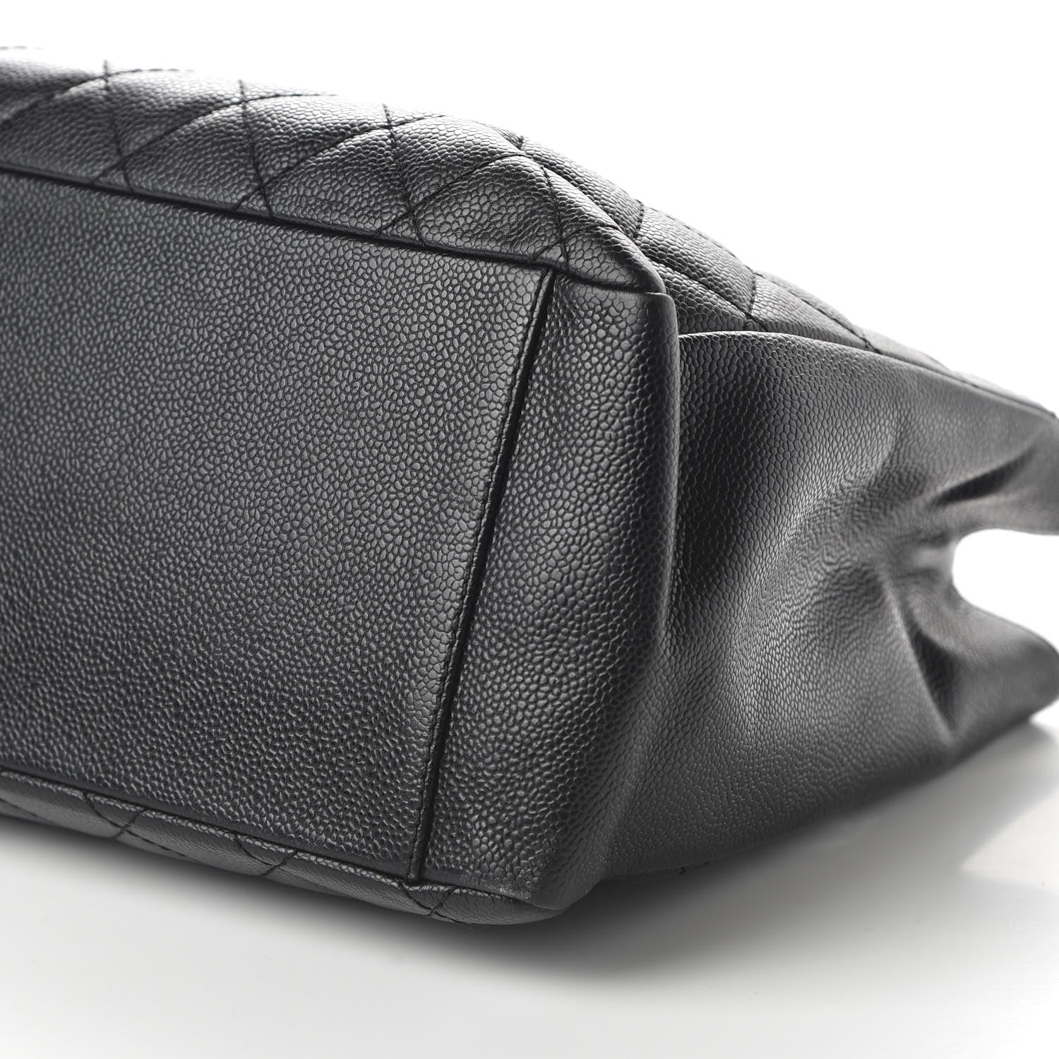 Chanel Caviar Quilted Grand Shopping Tote GST Black 7 of 12