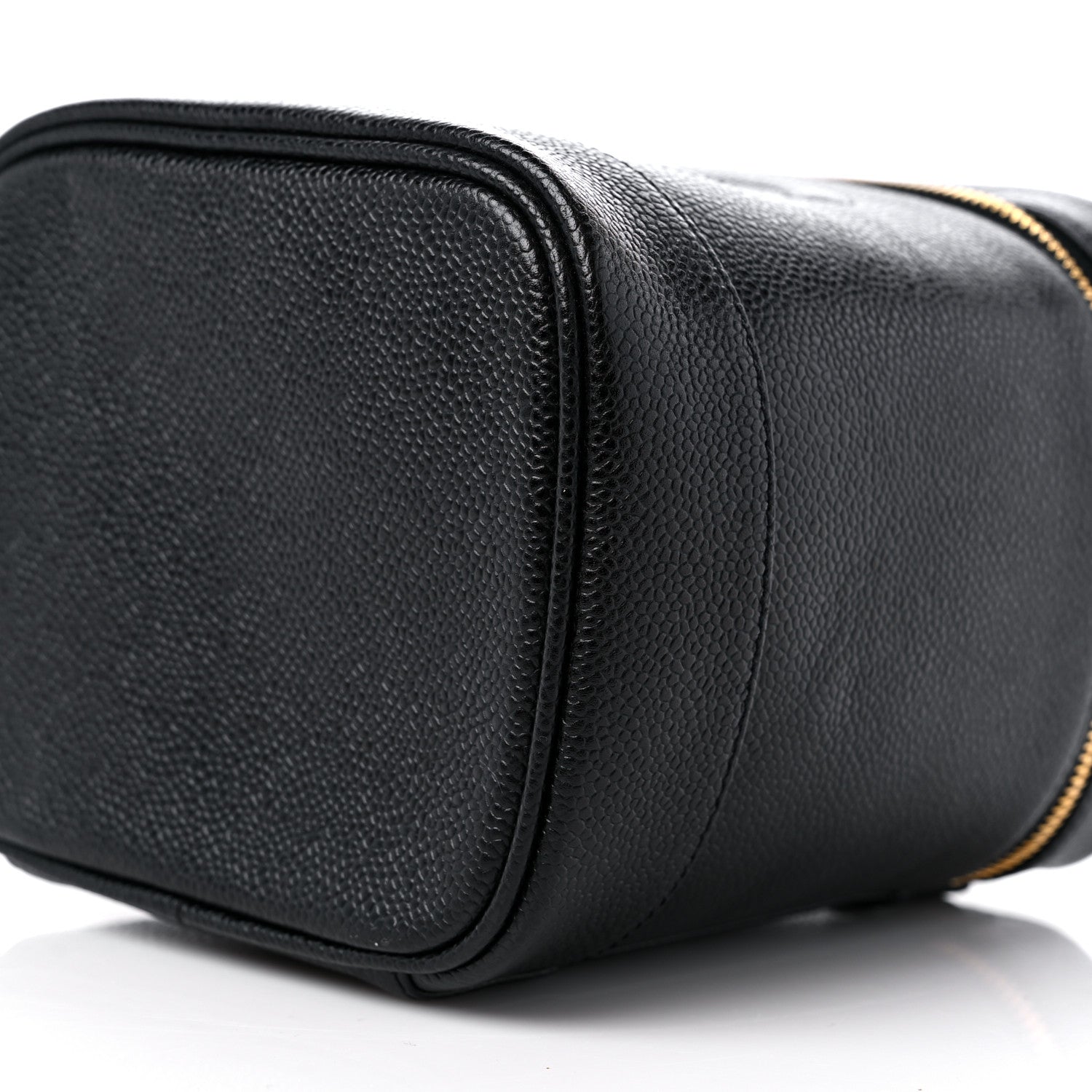 Chanel Caviar Vanity Cosmetic Case Black 10 of 10