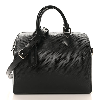 Louis Vuitton Epi Speedy Bandouliere 25 Black 1 of 9