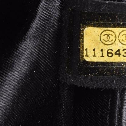 Chanel Aged Calfskin Perforated Flap Black 6 of 10